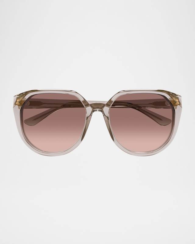 Round Acetate Sunglasses